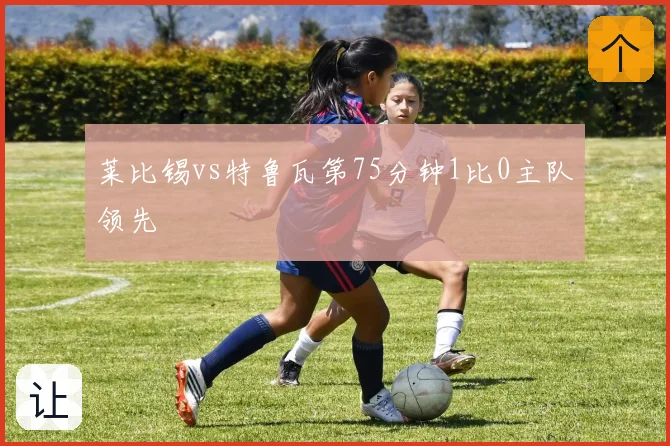 莱比锡vs特鲁瓦第75分钟1比0主队领先